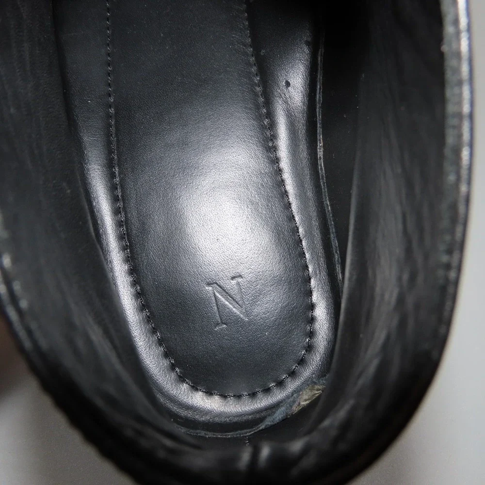 Nisolo Everyday Chukka Boot Black Leather Mens 8.5 Casual‎ Outdoors Made In Peru